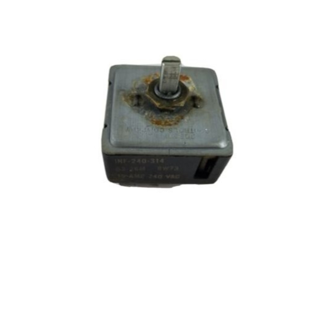 Dixie Range Surface Unit Switch Vintage "D" Stem INF-240-314 Lock Nut 53-3RM